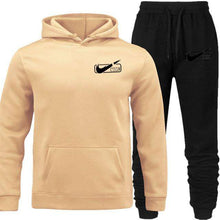 Load image into Gallery viewer, Autumn Winter Set Pullover Cotton Men tracksuit Hoodies Brand Clothing Men's Casual Sweatshirts Two Piece +Pants Sport - Ole Misc.