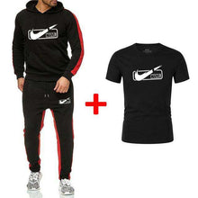Load image into Gallery viewer, Brand Clothing Men's Casual Sweatshirts Pullover Cotton Men tracksuit Hoodies Two Piece +Pants Sport Shirts Autumn Winter Set - Ole Misc.
