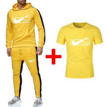Load image into Gallery viewer, Brand Clothing Men's Casual Sweatshirts Pullover Cotton Men tracksuit Hoodies Two Piece +Pants Sport Shirts Autumn Winter Set - Ole Misc.