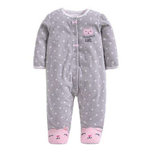 Load image into Gallery viewer, 2019 new Winter Fleece baby clothes baby girls boys  Long sleeves bodysuit baby boy jumpsuit - Ole Misc.