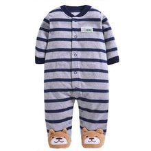 Load image into Gallery viewer, 2019 new Winter Fleece baby clothes baby girls boys  Long sleeves bodysuit baby boy jumpsuit - Ole Misc.