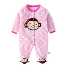 Load image into Gallery viewer, 2019 new Winter Fleece baby clothes baby girls boys  Long sleeves bodysuit baby boy jumpsuit - Ole Misc.