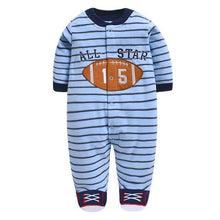 Load image into Gallery viewer, 2019 new Winter Fleece baby clothes baby girls boys  Long sleeves bodysuit baby boy jumpsuit - Ole Misc.
