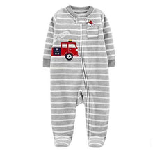 Load image into Gallery viewer, 2019 new Winter Fleece baby clothes baby girls boys  Long sleeves bodysuit baby boy jumpsuit - Ole Misc.