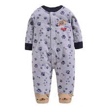 Load image into Gallery viewer, 2019 new Winter Fleece baby clothes baby girls boys  Long sleeves bodysuit baby boy jumpsuit - Ole Misc.