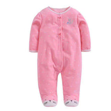Load image into Gallery viewer, 2019 new Winter Fleece baby clothes baby girls boys  Long sleeves bodysuit baby boy jumpsuit - Ole Misc.