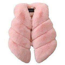 Load image into Gallery viewer, Winter Kids Faux Leather Fur Coat Hooded Warm Outerwear &amp; Pelisse Children's Three-quarter Girls Topcoat Kids Faux Fur Clothes - Ole Misc.