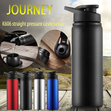 Load image into Gallery viewer, Saingace Portable Stainless Steel Sports Bottle Straight Drink Bicycle Travel Cold Kettle Water Drinking Solid Durable Mug #45 - Ole Misc.