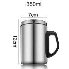 Load image into Gallery viewer, Practical Double Walled Stainless Steel Travel Mug Lid Thermal Insulated Water Cup Bottle Coffee Water Tea Cup Camping Travel - Ole Misc.