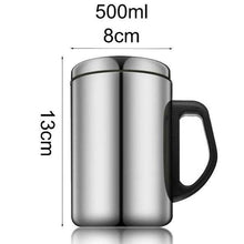 Load image into Gallery viewer, Practical Double Walled Stainless Steel Travel Mug Lid Thermal Insulated Water Cup Bottle Coffee Water Tea Cup Camping Travel - Ole Misc.