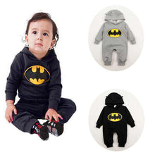 Load image into Gallery viewer, Pudcoco Babys Jumpsuits Newborn Baby Boy Girl Clothes Batman Hoodies Infant Romper Jumpsuit Clothes - Ole Misc.