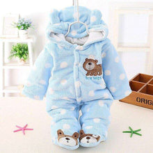 Load image into Gallery viewer, Winter Clothes For Baby 2018 Polar Fleece Jumpsuit Baby Boy Winter Clothes Bear Baby Fleece Suit Winter Fleece Baby Girl Romper - Ole Misc.