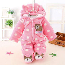 Load image into Gallery viewer, Winter Clothes For Baby 2018 Polar Fleece Jumpsuit Baby Boy Winter Clothes Bear Baby Fleece Suit Winter Fleece Baby Girl Romper - Ole Misc.