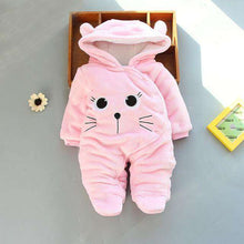 Load image into Gallery viewer, Winter Clothes For Baby 2018 Polar Fleece Jumpsuit Baby Boy Winter Clothes Bear Baby Fleece Suit Winter Fleece Baby Girl Romper - Ole Misc.