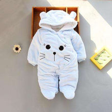Load image into Gallery viewer, Winter Clothes For Baby 2018 Polar Fleece Jumpsuit Baby Boy Winter Clothes Bear Baby Fleece Suit Winter Fleece Baby Girl Romper - Ole Misc.