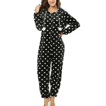 Load image into Gallery viewer, 2020 Sleepwear pijama unicornio Womens Fashion Printing Hooded Flannel kigurumi  Long Sleeve Onesies Tracksuitonesies for adults - Ole Misc.