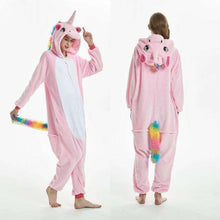 Load image into Gallery viewer, Adult Unisex  Pajamas Sets One Piece Cosplay Christmas Costume Girl Boy Onesie Winter Sleepwear Dinosaur Halloween Gift PJS - Ole Misc.