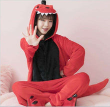 Load image into Gallery viewer, Adult Unisex  Pajamas Sets One Piece Cosplay Christmas Costume Girl Boy Onesie Winter Sleepwear Dinosaur Halloween Gift PJS - Ole Misc.