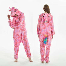 Load image into Gallery viewer, Adult Unisex  Pajamas Sets One Piece Cosplay Christmas Costume Girl Boy Onesie Winter Sleepwear Dinosaur Halloween Gift PJS - Ole Misc.
