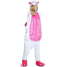 Load image into Gallery viewer, Unicorn Onesies Unisex Winter Kigurumi Stitch Panda Onesies Women Men Nightwear Anime Costumes Adults Flannel Sleepwear Pajamas - Ole Misc.
