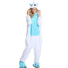 Load image into Gallery viewer, Unicorn Onesies Unisex Winter Kigurumi Stitch Panda Onesies Women Men Nightwear Anime Costumes Adults Flannel Sleepwear Pajamas - Ole Misc.