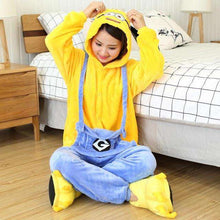 Load image into Gallery viewer, Unicorn Onesies Unisex Winter Kigurumi Stitch Panda Onesies Women Men Nightwear Anime Costumes Adults Flannel Sleepwear Pajamas - Ole Misc.