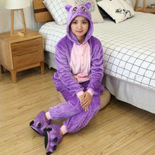 Load image into Gallery viewer, Unicorn Onesies Unisex Winter Kigurumi Stitch Panda Onesies Women Men Nightwear Anime Costumes Adults Flannel Sleepwear Pajamas - Ole Misc.