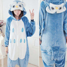 Load image into Gallery viewer, women robe winter kingurumi flannel pajama set bathrobe female animal pajamas pajamas for women stitch onesie - Ole Misc.