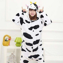 Load image into Gallery viewer, women robe winter kingurumi flannel pajama set bathrobe female animal pajamas pajamas for women stitch onesie - Ole Misc.