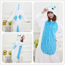 Load image into Gallery viewer, women robe winter kingurumi flannel pajama set bathrobe female animal pajamas pajamas for women stitch onesie - Ole Misc.