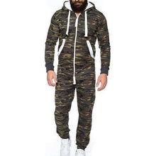 Load image into Gallery viewer, Centuryestar Men's Camouflage Pajamas Long Sleepwear One Piece Pyjamas Male Jumpsuits Hooded Onesie For Adult Tmall Quality - Ole Misc.