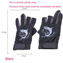 Load image into Gallery viewer, 1 Pair Fishing Glove Anti Slip Fingerless Hunting Fishing Tackle Fingers Gloves - Ole Misc.