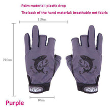 Load image into Gallery viewer, 1 Pair Fishing Glove Anti Slip Fingerless Hunting Fishing Tackle Fingers Gloves - Ole Misc.