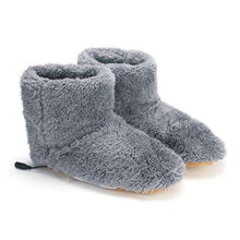 Load image into Gallery viewer, Soft Winter Electric Heating Shoes Foot Warmer Shoes USB Battery - Ole Misc.