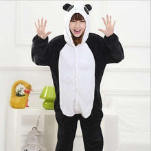 Load image into Gallery viewer, Adult Kigurumi Unicorn Onesie High Quality Animal Pajama Adult Men Women Rainbow Cartoon Cute Party Suit Thicker Warm Sleepwear - Ole Misc.