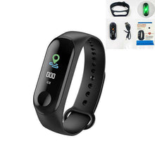 Load image into Gallery viewer, M3 Smart Watch Bracelet Men Women Blood Pressure Heart Rate Monitor Waterproof Fitness tracker Smart Band High Definition Color - Ole Misc.