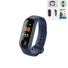 Load image into Gallery viewer, M3 Smart Watch Bracelet Men Women Blood Pressure Heart Rate Monitor Waterproof Fitness tracker Smart Band High Definition Color - Ole Misc.