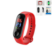 Load image into Gallery viewer, M3 Smart Watch Bracelet Men Women Blood Pressure Heart Rate Monitor Waterproof Fitness tracker Smart Band High Definition Color - Ole Misc.