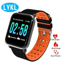 Load image into Gallery viewer, LYKL A6 Smart Wristband Watch Activity Fitness Tracker Bracelet Heart Rate Monitor Blood Pressure Smart Band for IOS Android - Ole Misc.