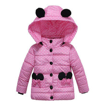 Load image into Gallery viewer, 2018 Winter Girls Jacket Cartoon Minnie Coat Cotton-Padded Girls Clothes Children's Clothing For Girls Costume For kids Clothing - Ole Misc.