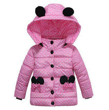 Load image into Gallery viewer, 2018 Winter Girls Jacket Cartoon Minnie Coat Cotton-Padded Girls Clothes Children's Clothing For Girls Costume For kids Clothing - Ole Misc.