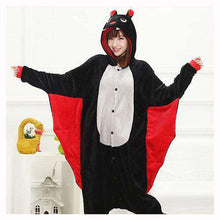 Load image into Gallery viewer, Skull Kigurumi Onesie Adult Women Scary Skeleton Pajamas Flannel Warm Loose Soft Sleepwear Onepiece Winter Jumpsuit Cosplay - Ole Misc.