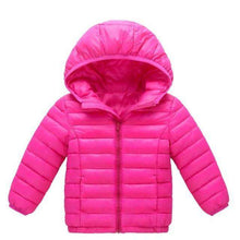 Load image into Gallery viewer, 3-12Yrs Children's Fashion Outerwear&amp;coat Boy Girl Cold Winter Warm Hooded Coat Children Cotton-Padded Clothes boy Down Jacket - Ole Misc.