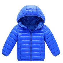 Load image into Gallery viewer, 3-12Yrs Children's Fashion Outerwear&amp;coat Boy Girl Cold Winter Warm Hooded Coat Children Cotton-Padded Clothes boy Down Jacket - Ole Misc.