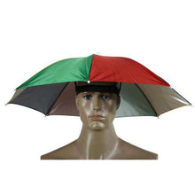 Load image into Gallery viewer, Portable 55cm Sun Shade Lightweight Camping Fishing Hiking Festival Outdoor Parasol Foldable Cap - Ole Misc.