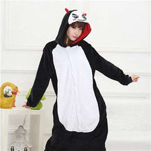 Load image into Gallery viewer, Totoro Kigurumi Onesie Adult Women Animal Pajamas Suit Flannel Warm Soft Sleepwear Onepiece Winter Jumpsuit Pijama Cosplay - Ole Misc.