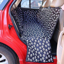 Load image into Gallery viewer, Pet carriers Oxford Fabric Paw pattern Car Pet Seat Cover Dog Car Back Seat - Ole Misc.