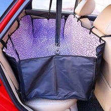 Load image into Gallery viewer, Pet carriers Oxford Fabric Paw pattern Car Pet Seat Cover Dog Car Back Seat - Ole Misc.