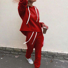 Load image into Gallery viewer, 2018 Autumn Tracksuit Long Sleeve Thicken Hooded Sweatshirts 2 Piece Set C - Ole Misc.