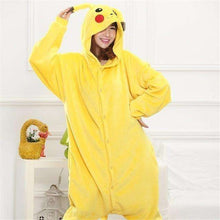 Load image into Gallery viewer, Cartoon Women Adult Couple Animal Sleep Carnival Fantasy Pajama Onesie Cute Raccoon Funny kigurumi Party  Suit Fleece Games - Ole Misc.